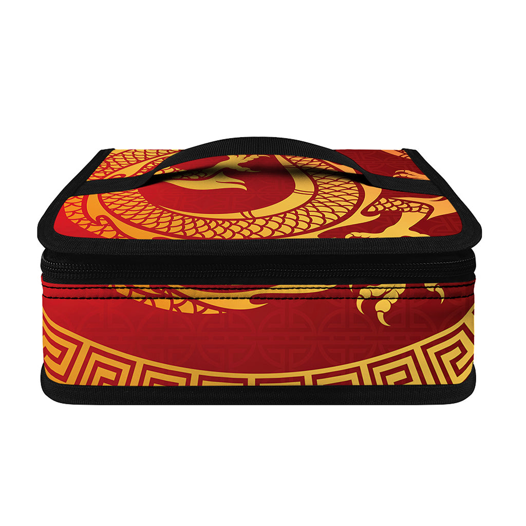 Chinese Dragon Zodiac Sign Print Small Lunch Bag