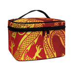Chinese Dragon Zodiac Sign Print Travel Makeup Bag