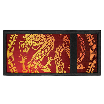 Chinese Dragon Zodiac Sign Print Trifold Wallet