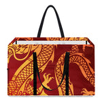 Chinese Dragon Zodiac Sign Print Utility Tote Bag