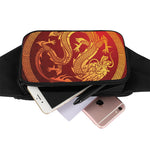 Chinese Dragon Zodiac Sign Print Waist Bag