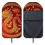 Chinese Dragon Zodiac Sign Print Waterproof Car Seat Cover