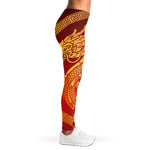 Chinese Dragon Zodiac Sign Print Women's Leggings