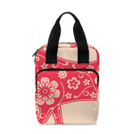 Chinese Flower Ox Zodiac Print Bible Tote Bag