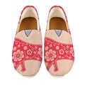 Chinese Flower Ox Zodiac Print Casual Shoes