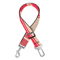 Chinese Flower Ox Zodiac Print Dog Seat Belt
