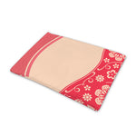 Chinese Flower Ox Zodiac Print Pet Cooling Mat Cover