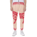 Chinese Flower Ox Zodiac Print Joggers