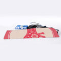 Chinese Flower Ox Zodiac Print Sports Towel