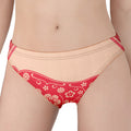 Chinese Flower Ox Zodiac Print Women's Panties