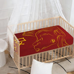Chinese Horoscope Ox Sign Print Baby Crib Sheet
