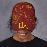 Chinese Horoscope Ox Sign Print Baseball Cap