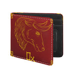Chinese Horoscope Ox Sign Print Bifold Wallet