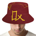 Chinese Horoscope Ox Sign Print Bucket Hat