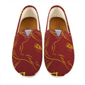 Chinese Horoscope Ox Sign Print Casual Shoes