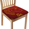 Chinese Horoscope Ox Sign Print Chair Cushion Cover