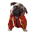 Chinese Horoscope Ox Sign Print Dog Zip Up Hoodie