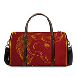 Chinese Horoscope Ox Sign Print Duffle Bag