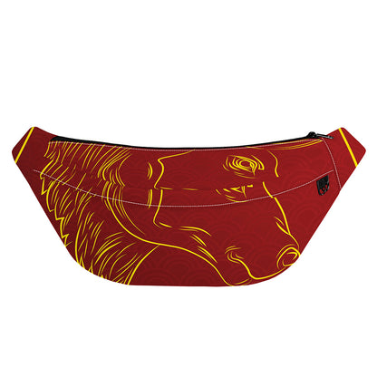 Chinese Horoscope Ox Sign Print Fanny Pack