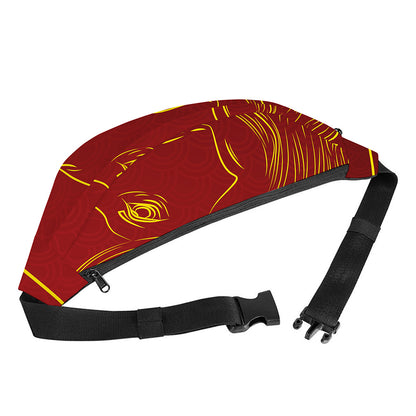 Chinese Horoscope Ox Sign Print Fanny Pack