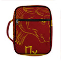 Chinese Horoscope Ox Sign Print Front Pocket Bible Bag