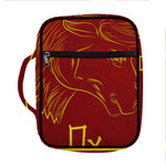 Chinese Horoscope Ox Sign Print Front Pocket Bible Bag