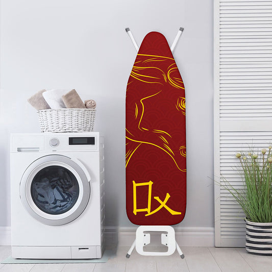 Chinese Horoscope Ox Sign Print Ironing Board Cover