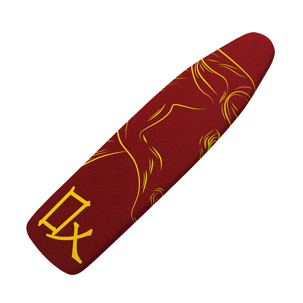 Chinese Horoscope Ox Sign Print Ironing Board Cover
