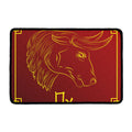 Chinese Horoscope Ox Sign Print Kitchen Mat
