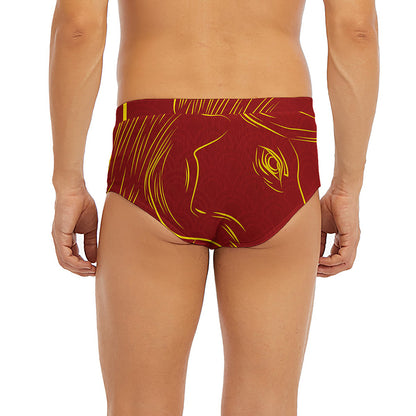 Chinese Horoscope Ox Sign Print Men's Briefs