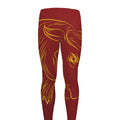 Chinese Horoscope Ox Sign Print Men's Leggings