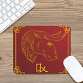 Chinese Horoscope Ox Sign Print Mouse Pad