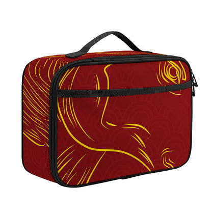 Chinese Horoscope Ox Sign Print Portable Lunch Bag