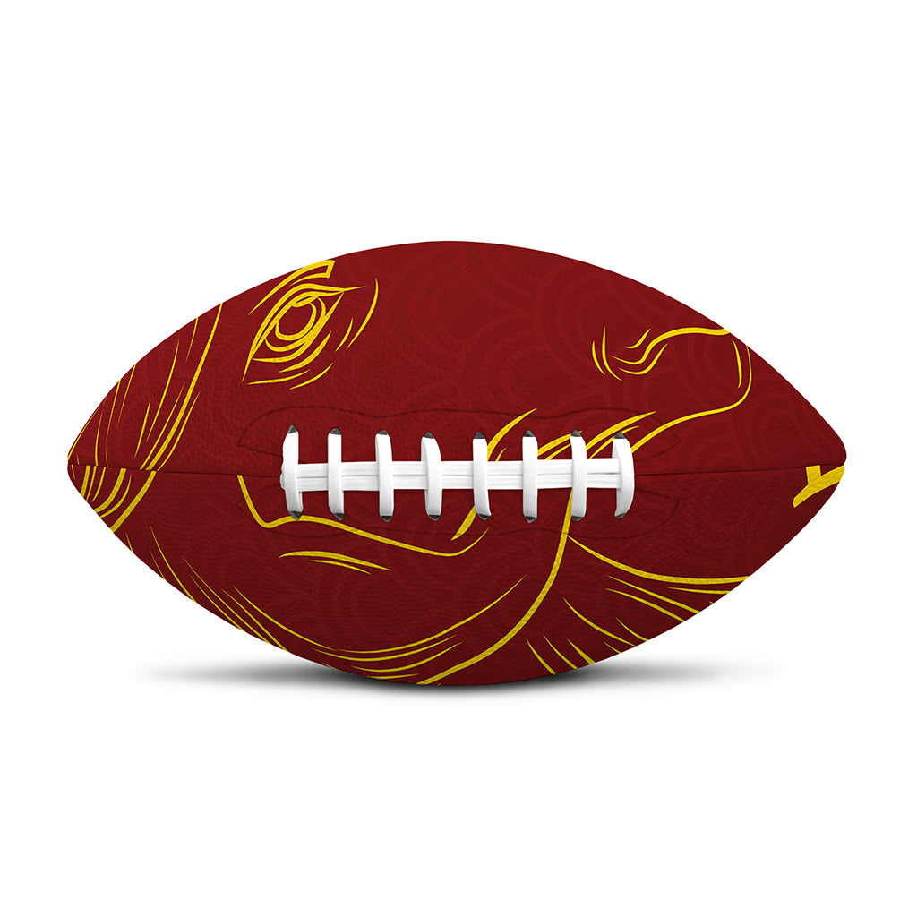 Chinese Horoscope Ox Sign Print Rugby Ball