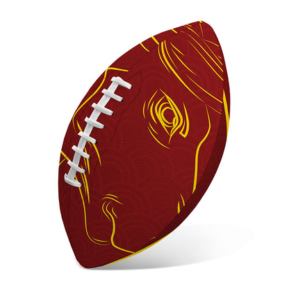 Chinese Horoscope Ox Sign Print Rugby Ball