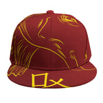 Chinese Horoscope Ox Sign Print Snapback Cap