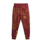 Chinese Horoscope Ox Sign Print Sweatpants