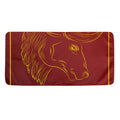 Chinese Horoscope Ox Sign Print Towel