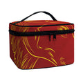 Chinese Horoscope Ox Sign Print Travel Makeup Bag