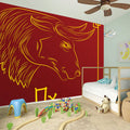 Chinese Horoscope Ox Sign Print Wall Sticker