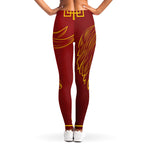 Chinese Horoscope Ox Sign Print Women's Leggings