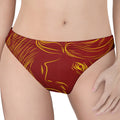 Chinese Horoscope Ox Sign Print Women's Thong