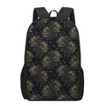 Chinese Koi Carp Pattern Print 17 Inch Backpack