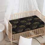 Chinese Koi Carp Pattern Print Baby Crib Sheet