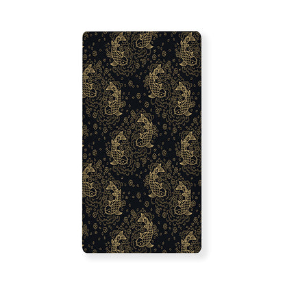 Chinese Koi Carp Pattern Print Baby Crib Sheet