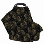 Chinese Koi Carp Pattern Print Baby Seat Cover