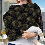Chinese Koi Carp Pattern Print Baby Seat Cover