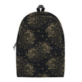 Chinese Koi Carp Pattern Print School Backpack
