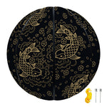 Chinese Koi Carp Pattern Print Basketball