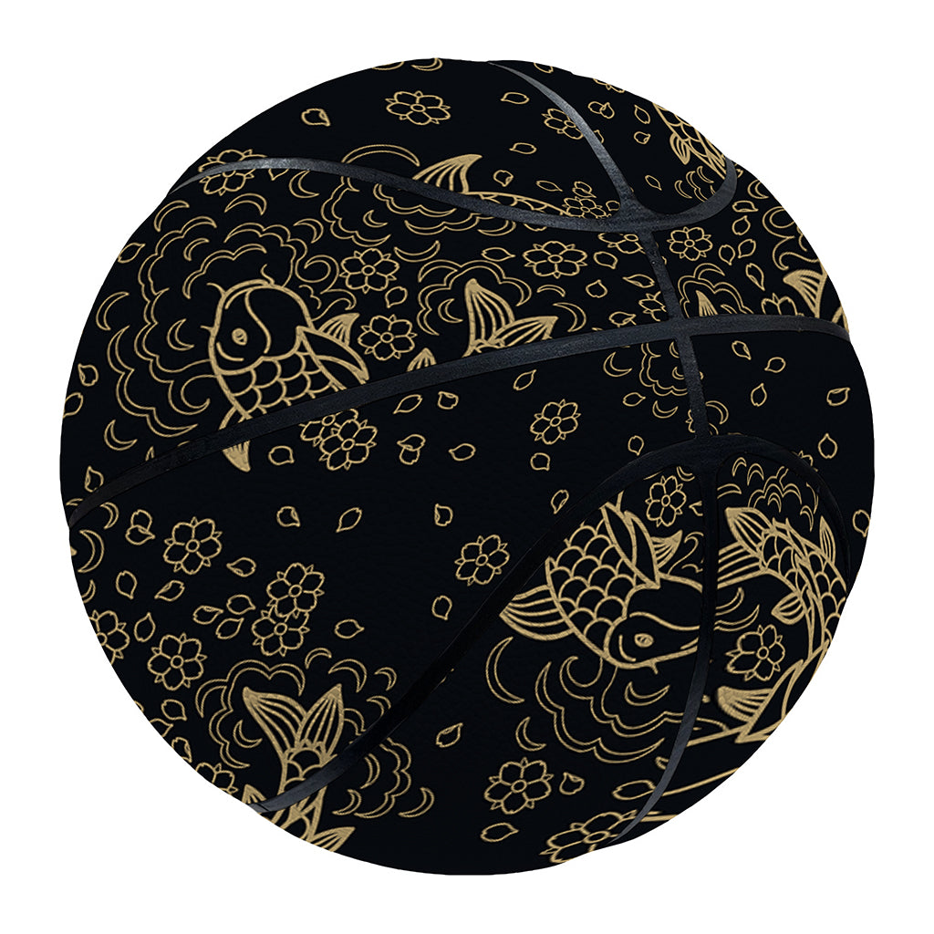 Chinese Koi Carp Pattern Print Basketball